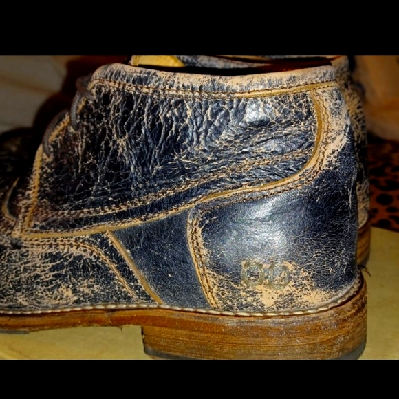 BED STU BROWN DISTRESSED COBBLER SERIES BOOT. - Picture 9 of 14